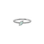 Piercing Zircônias cravejadas Daith Natural | Pratinhas