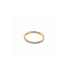 Piercing Argola Clicker Para Nariz em Titânio 0.8 Zircônias | Pratinhas