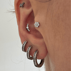 Brinco em Prata 925 Estilo Pandora | Pratinhas
