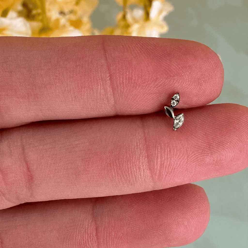 Piercing Serena Titânio | Pratinhas