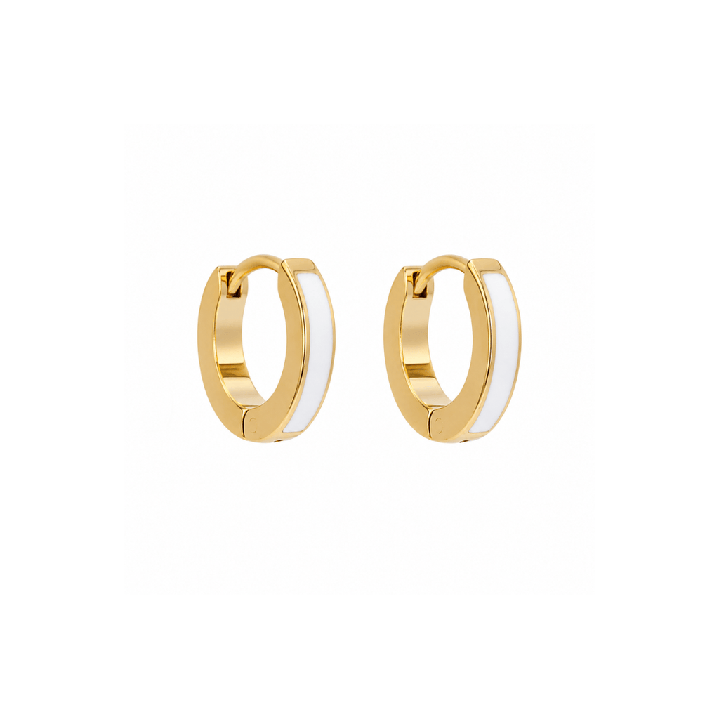 Brinco Santorini Titânio Gold | Pratinhas