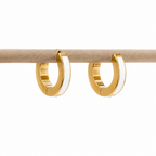 Brinco Santorini Titânio Gold | Pratinhas