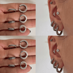Brinco em Prata 925 Estilo Pandora | Pratinhas