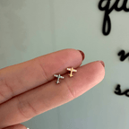 Piercing Avião em Titânio | Pratinhas