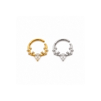 Piercing Argola Daith em Titânio | Pratinhas