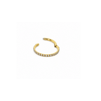 Piercing Argola Clicker Para Nariz em Titânio 0.8 Zircônias | Pratinhas