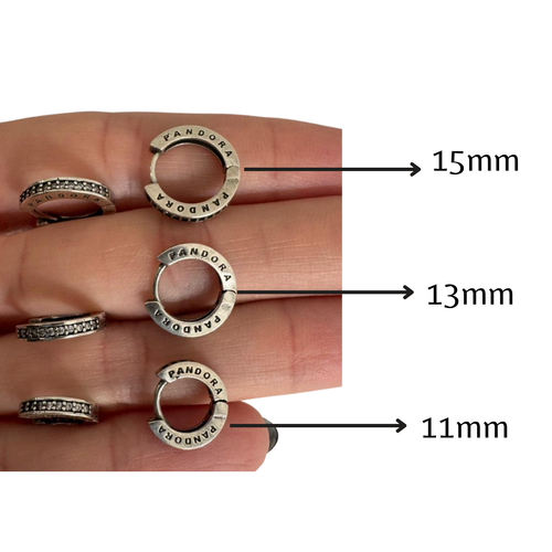 Brinco inspiração Pandora Prata 925 - Pratinhas