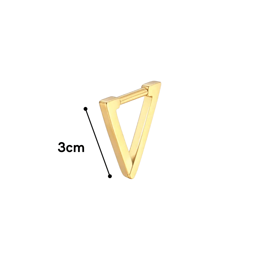 Piercing Virginia Triangulo Helix | Pratinhas
