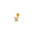 Piercing Australiano Borboleta Natural 5mm | Pratinhas
