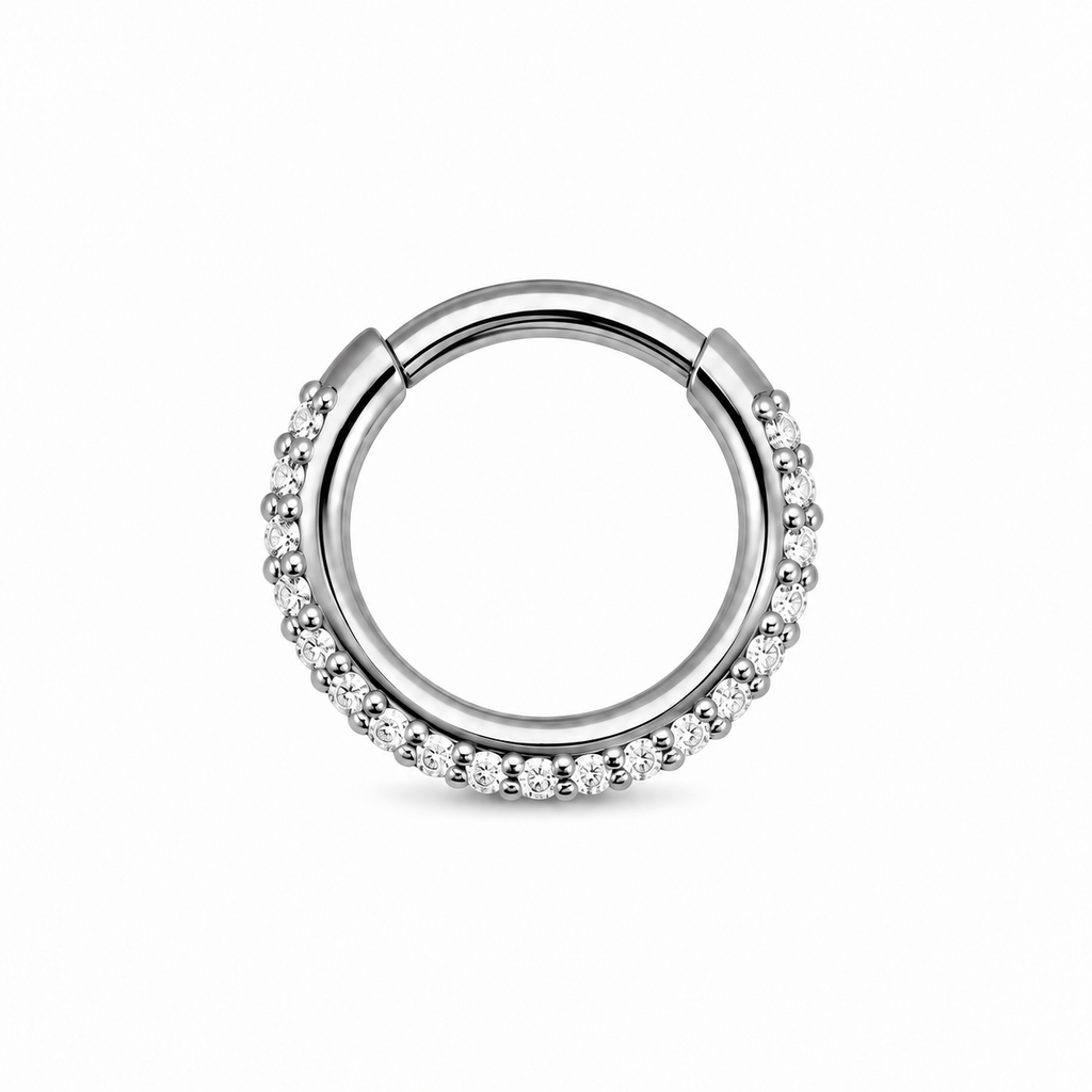 Piercing Australiano Monumental em Titânio 5mm | Pratinhas