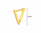 Piercing Triangulo Helix Prata 925 | Pratinhas