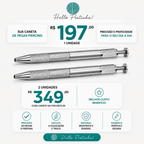 Caneta Aplicadora de Piercing em Aço Inoxidável Profissional | Pratinhas