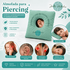 Almofada de Cicatrização para Piercing e Brincos Recentes | Hello Pratinha