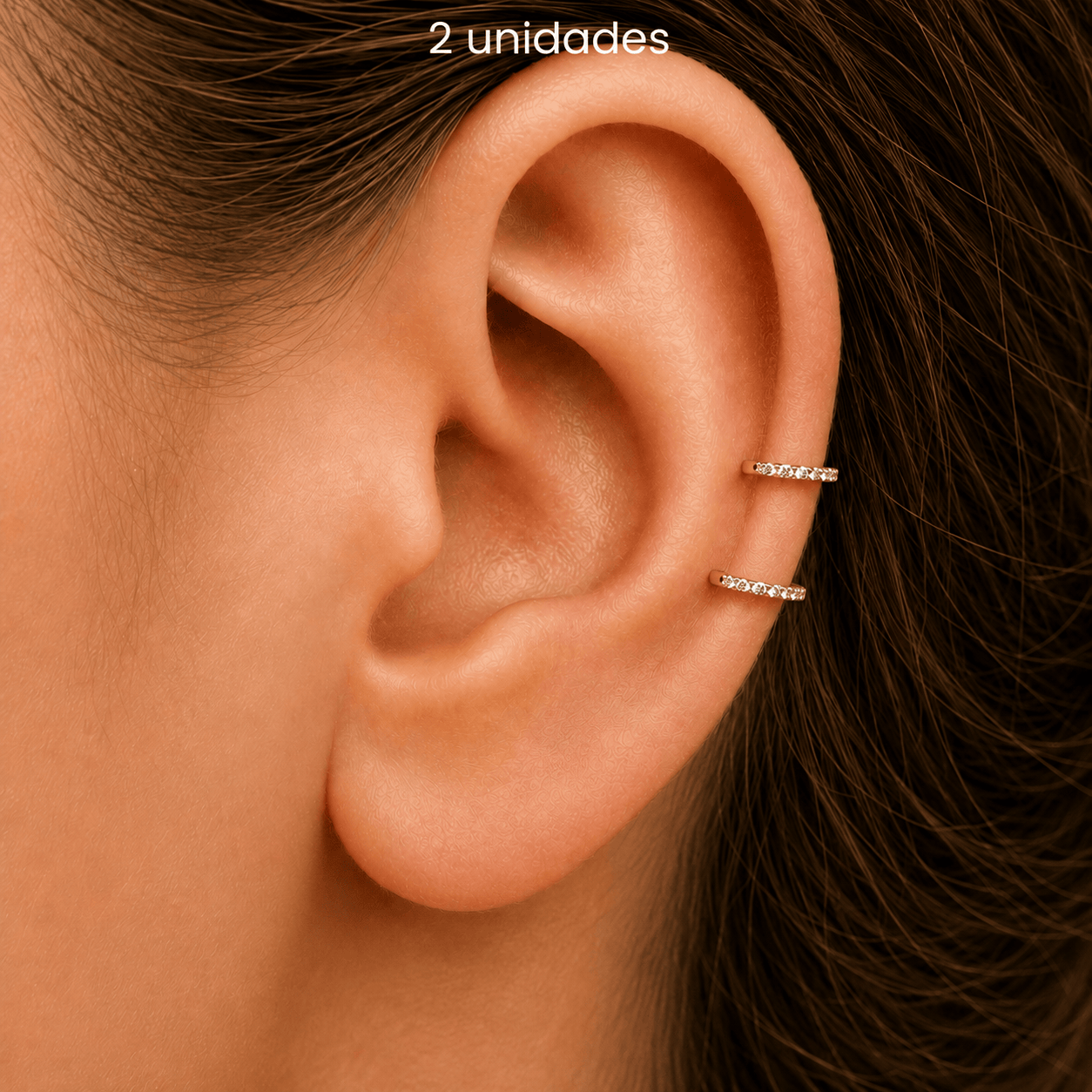 Piercing Australiano Monumental em Titânio 5mm | Pratinhas