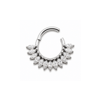 Piercing Daith Coroa de Titânio Natural | Pratinhas
