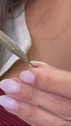 Caneta Aplicadora de Piercing em Aço Inoxidável Profissional | Pratinhas